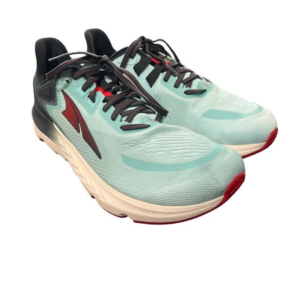 Altra Mens Provision 6 Running Shoes Sneaker Light Blue Black Size 11.5 / EU 46 - Picture 2 of 9